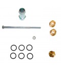 Assembly kit for rail injectors JET (3x1) for 3 cylinders